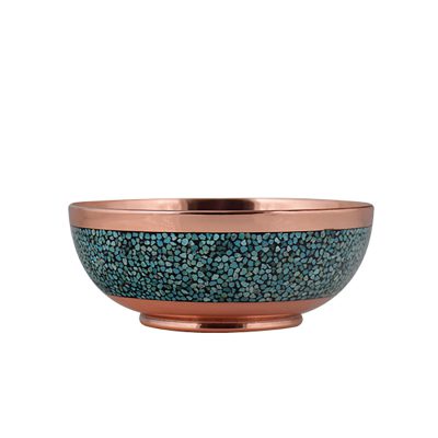 کاسه فیروزه کوبی  کد 76